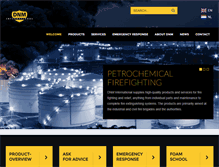 Tablet Screenshot of dnmfire.com